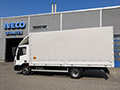 Használt IVECO Eurocargo teherautó gyönyörű állapotban